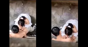 Quay lén em học sinh nữ bj cho anh yêu trong hẻm