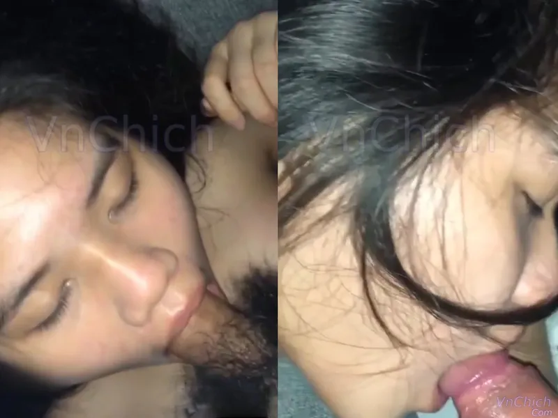 Em học sinh 2k5 ngại ngùng mút cò trước máy quay